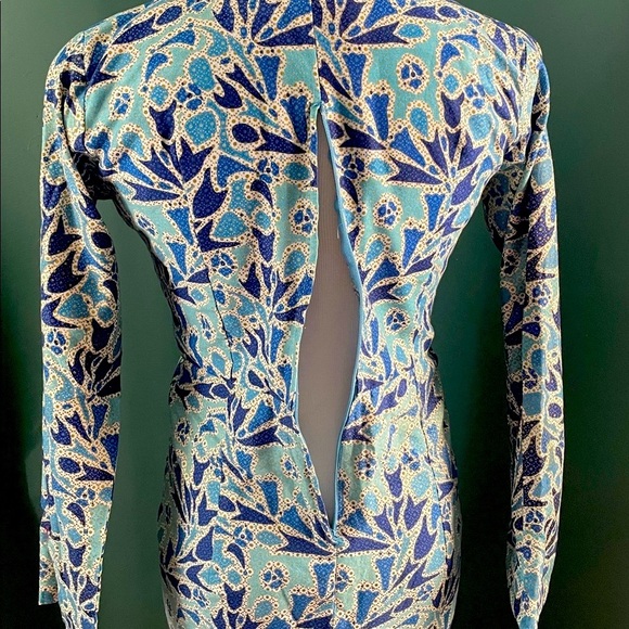 1950s vintage Handmade Atomic Bombshell Dress Wiggle Sheath (Size 8 Tailorable) - Picture 7 of 7